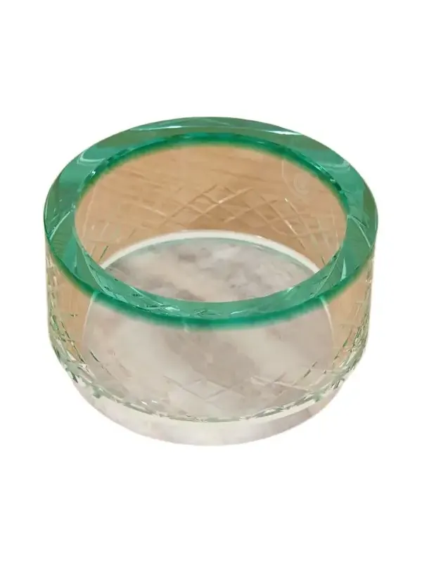 Reflections Copenhagen Gallant Crystal And Natural Onyx Nut Bowl