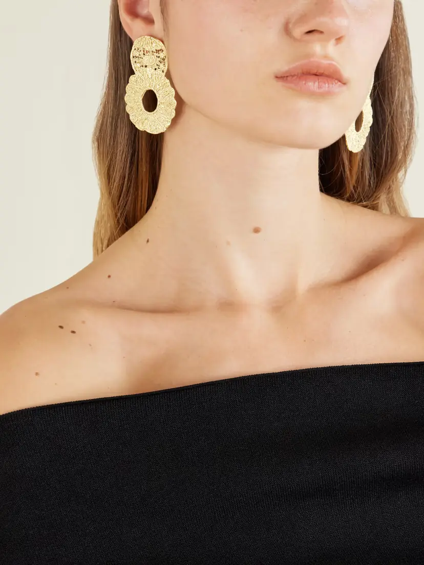 YSSO Amaryllis Gold-plated Earrings | Thumbnail 2 YSSO Amaryllis Gold-plated Earrings | Thumbnail 2