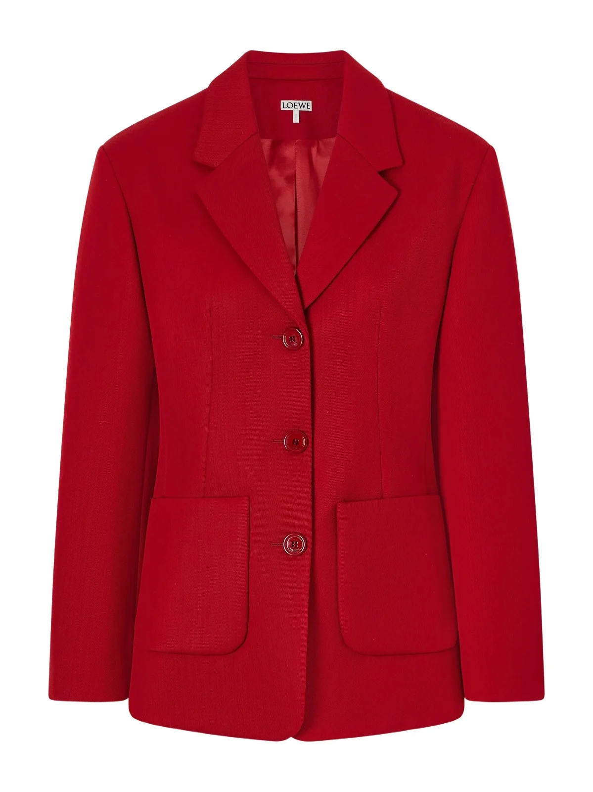 Wool-blend Blazer