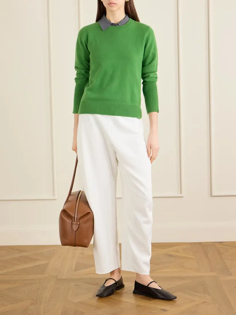 La Ligne Colby Recycled-crepe Barrel-leg Pants | Thumbnail 2 La Ligne Colby Recycled-crepe Barrel-leg Pants | Thumbnail 2