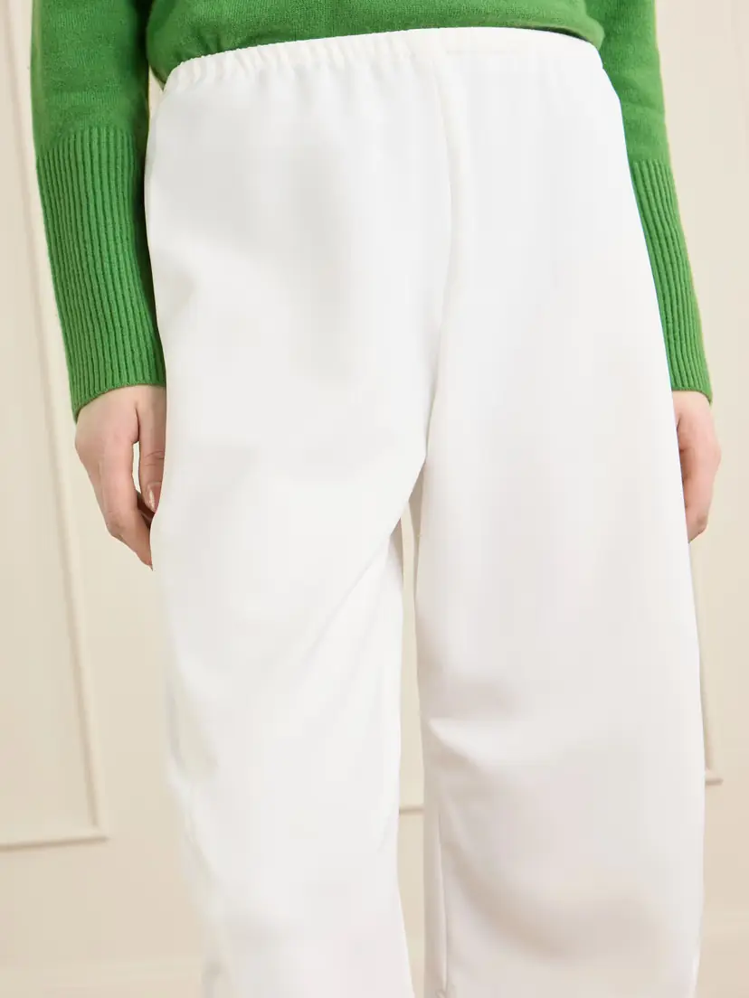 La Ligne Colby Recycled-crepe Barrel-leg Pants | Thumbnail 5 La Ligne Colby Recycled-crepe Barrel-leg Pants | Thumbnail 5