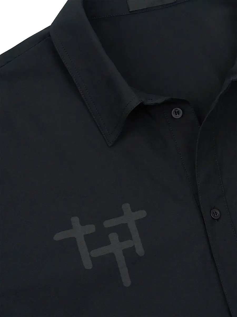 RTA Men's Exodus Erik Double-Layered Shirt | Thumbnail 3 RTA Men's Exodus Erik Double-Layered Shirt | Thumbnail 3