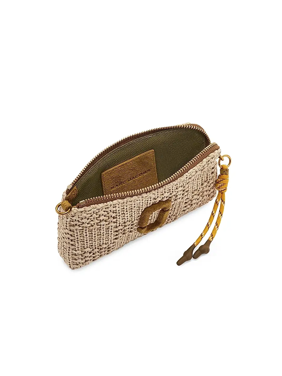 Marc Jacobs Women's The Woven Snapshot Wristlet | Thumbnail 2 Marc Jacobs Women's The Woven Snapshot Wristlet | Thumbnail 2