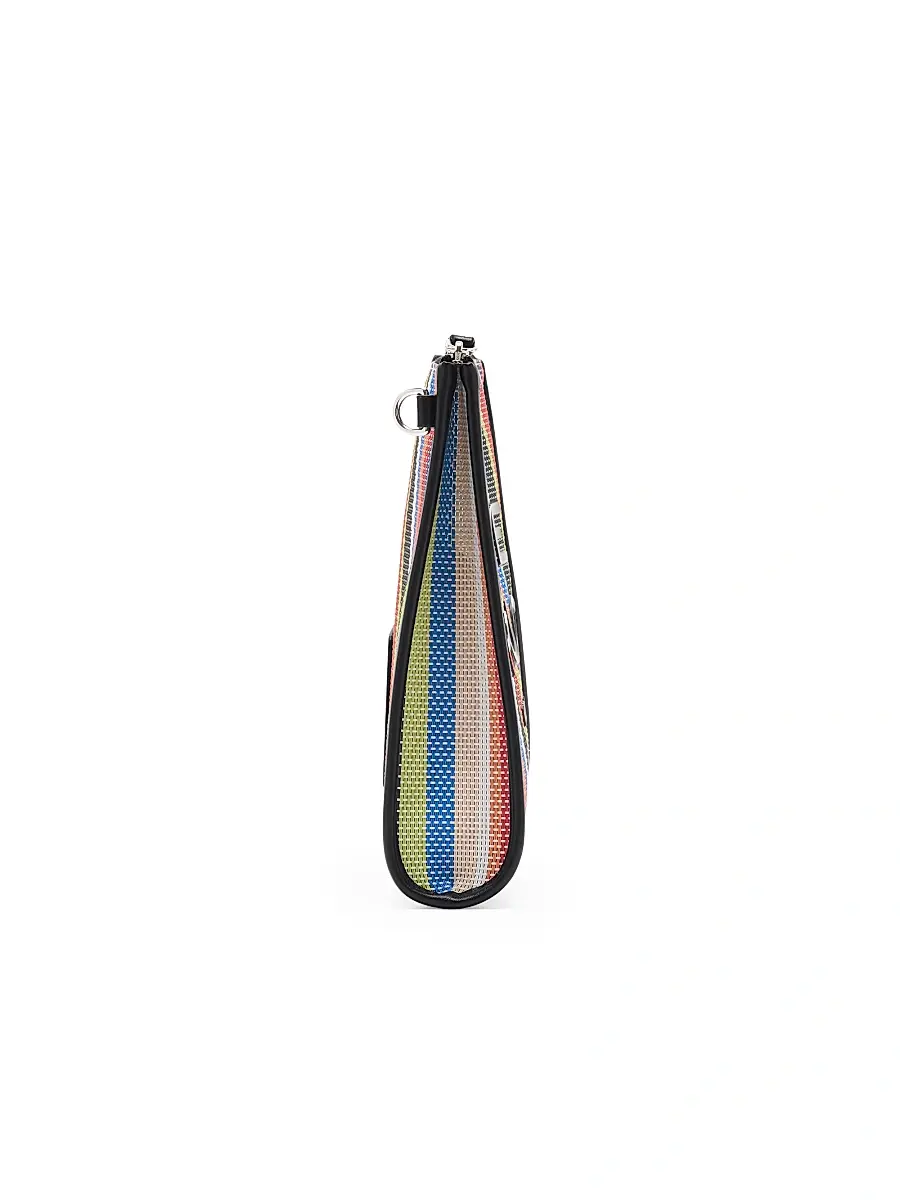 Marc Jacobs Women's The Stripe Mesh Large Pouch | Thumbnail 3 Marc Jacobs Women's The Stripe Mesh Large Pouch | Thumbnail 3