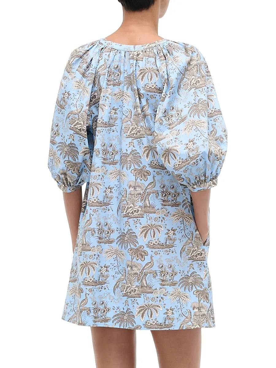 Staud Women's Vincent Toile Shirtdress | Thumbnail 4 Staud Women's Vincent Toile Shirtdress | Thumbnail 4