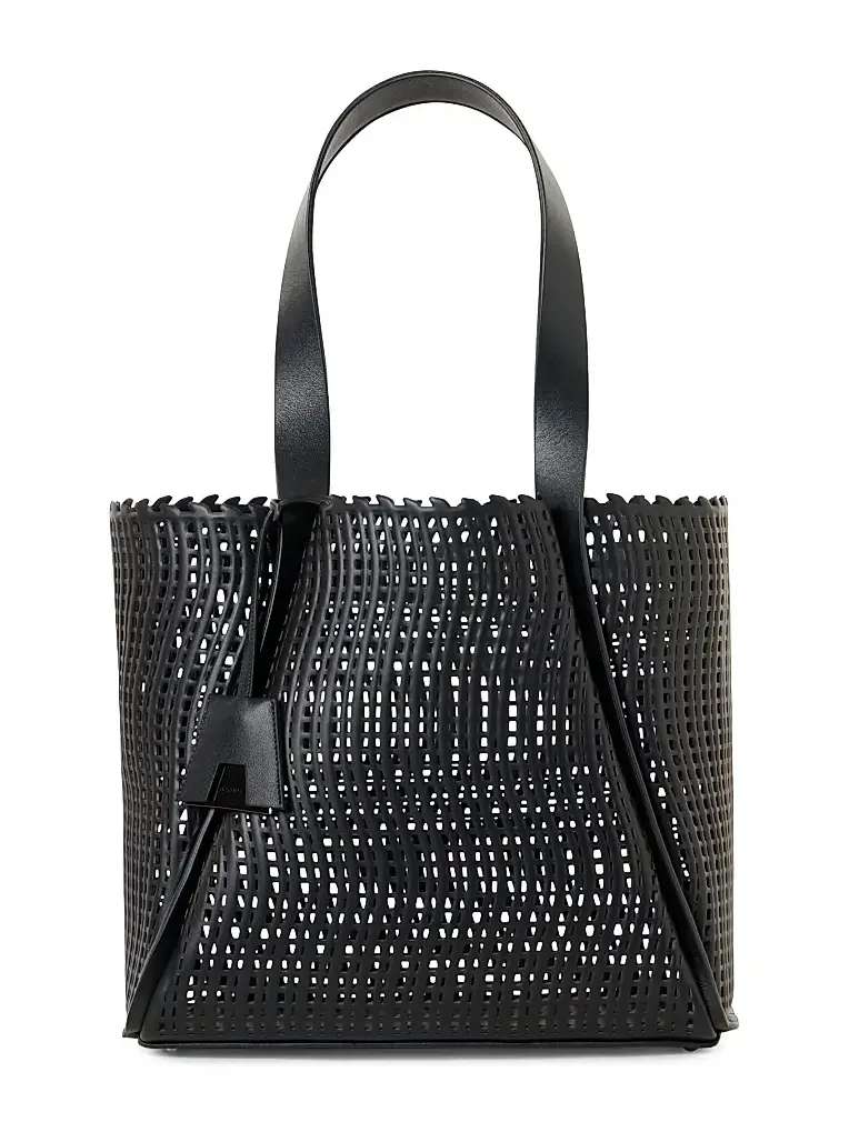 Women's Medium Alex Wave Lasercut Tote Bag