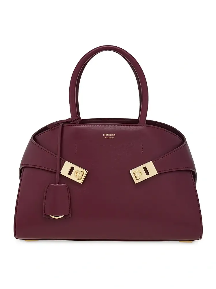 Women's Small Hug Leather Top Handle Bag Women's Small Hug Leather Top Handle Bag