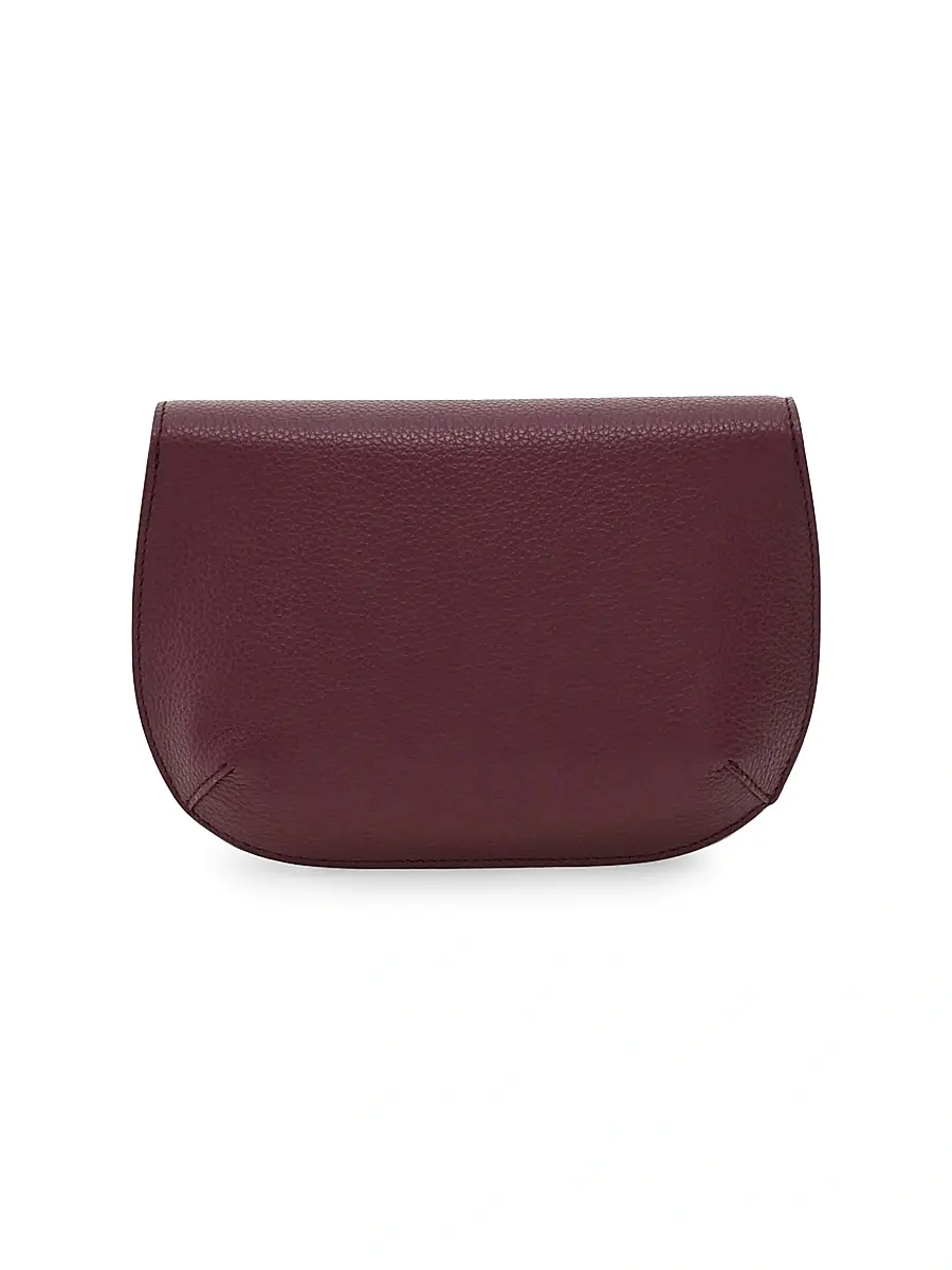 FERRAGAMO Women's Lizzy Gancini Leather Crossbody Bag - New Navy Bark Blue | Thumbnail 6 FERRAGAMO Women's Lizzy Gancini Leather Crossbody Bag - New Navy Bark Blue | Thumbnail 6