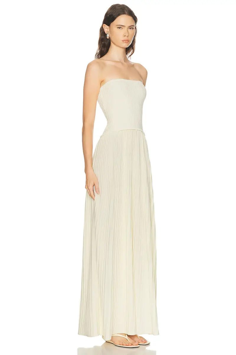 Solid & Striped The Strapless Soglio Dress | Thumbnail 2 Solid & Striped The Strapless Soglio Dress | Thumbnail 2