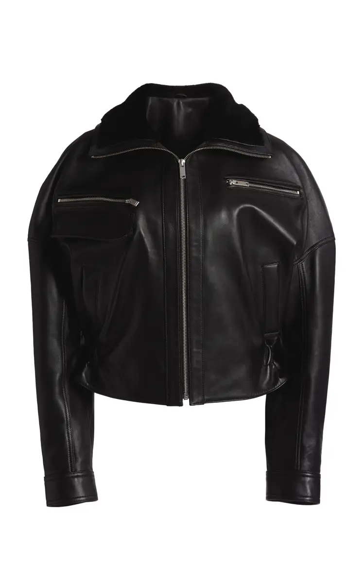 Christopher Esber Atlas Leather Jacket | Thumbnail 2 Christopher Esber Atlas Leather Jacket | Thumbnail 2
