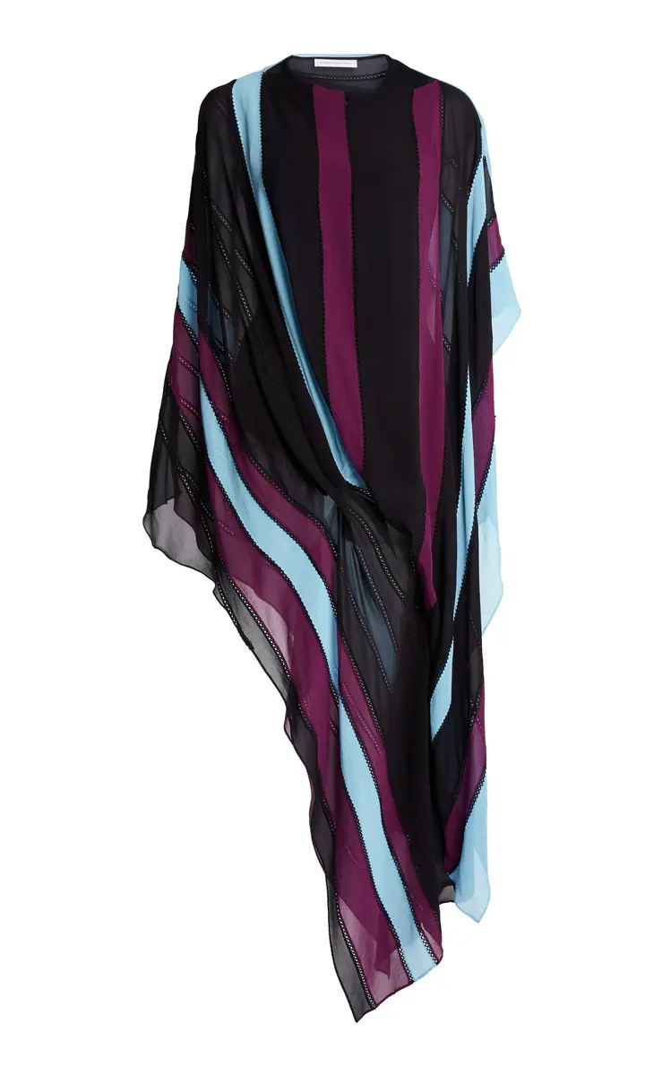 Christopher Esber Vin Draped Silk Midi Dress | Thumbnail 2