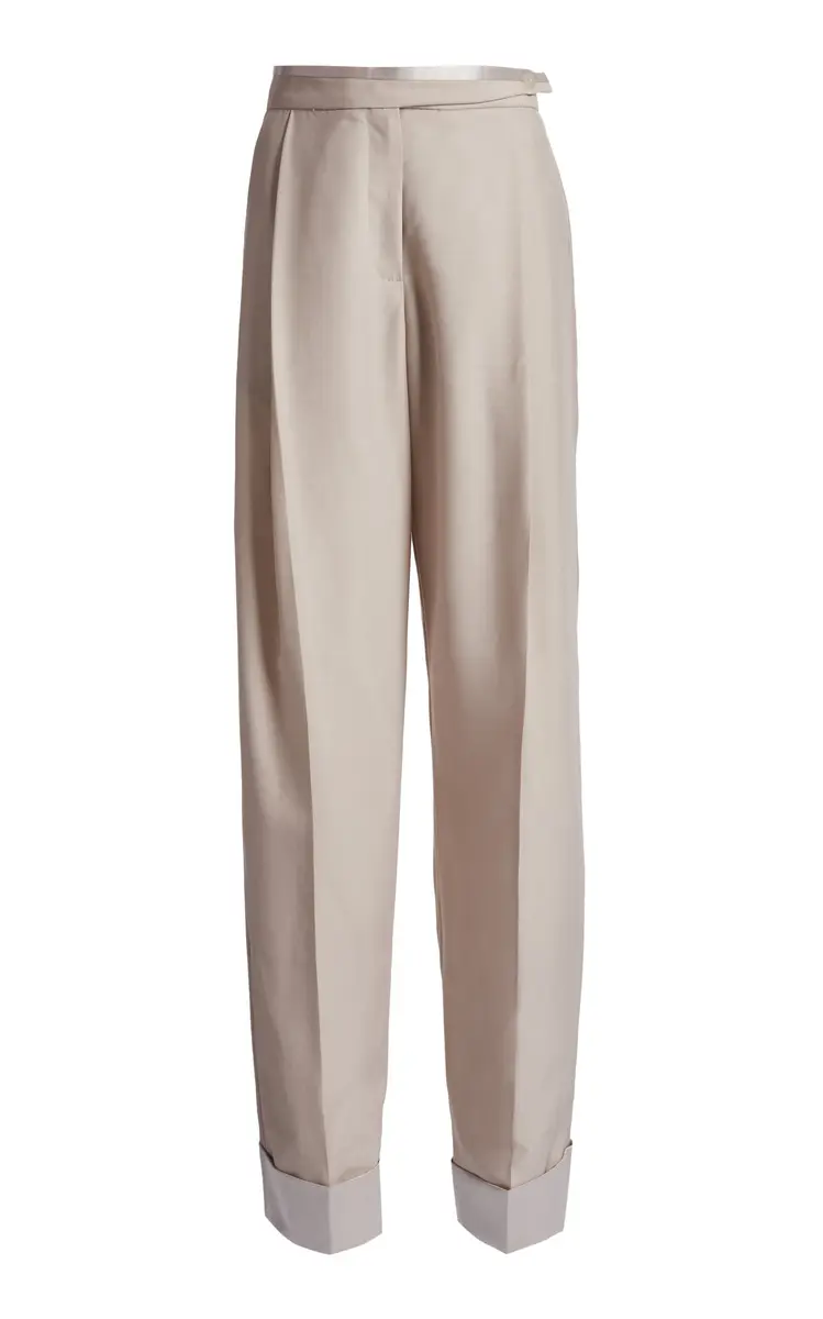 Christopher Esber Rowan Sateen Wide-Leg Pants | Thumbnail 2 Christopher Esber Rowan Sateen Wide-Leg Pants | Thumbnail 2