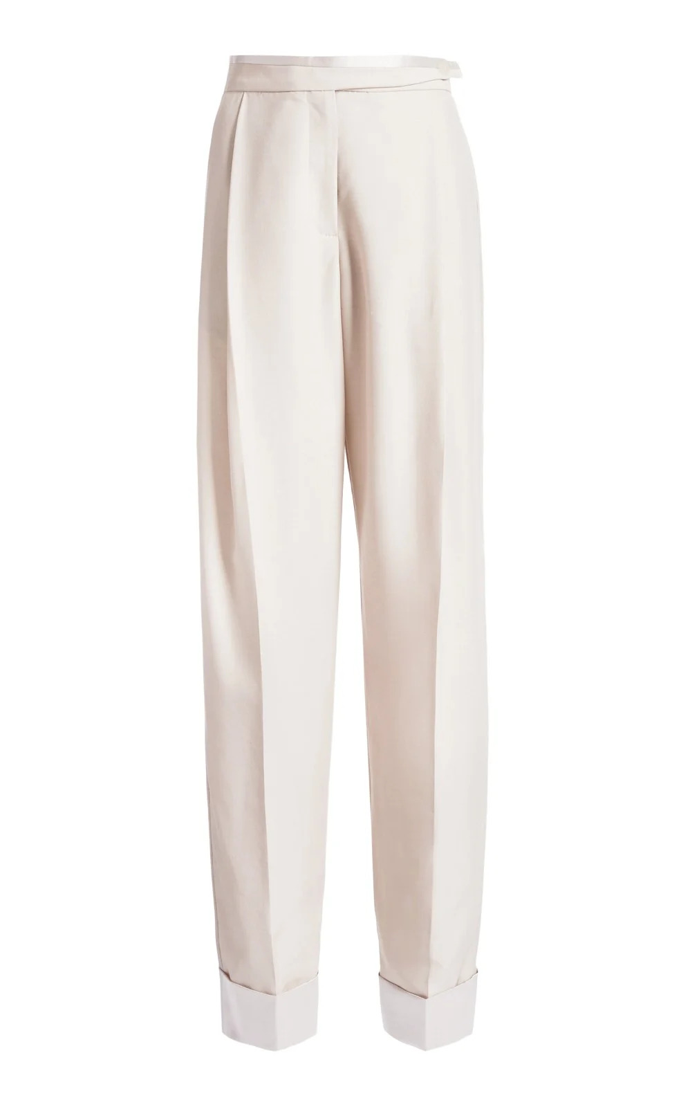 Christopher Esber Rowan Sateen Wide-Leg Pants