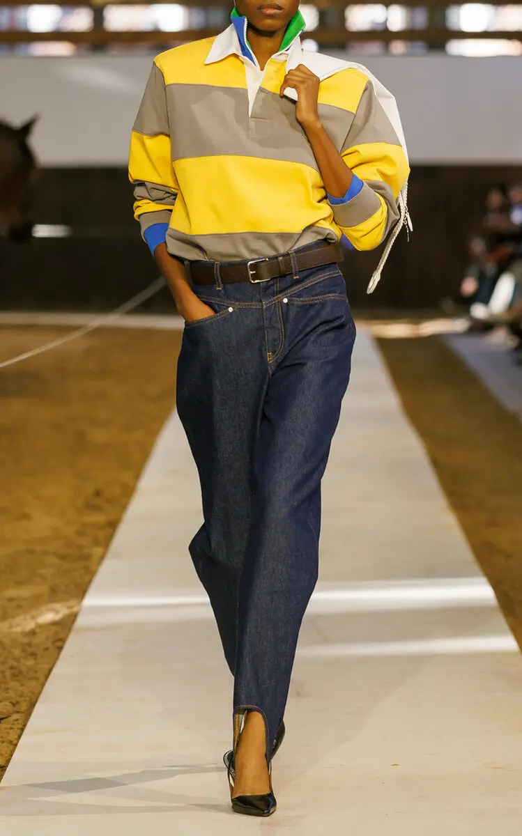 Stella McCartney Cotton Stirrup Slim Jeans