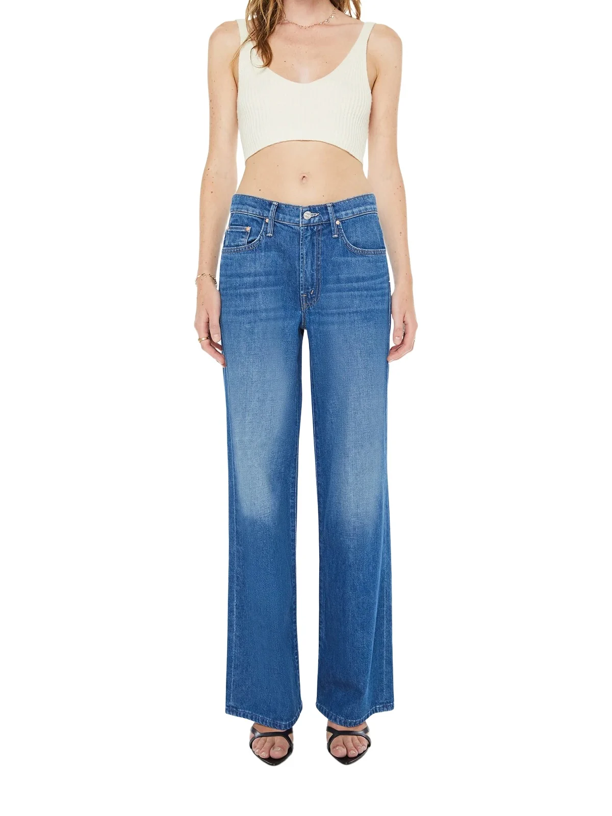 Mother Mid Rise Maven Skimp Jeans