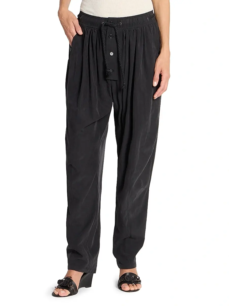 Isabel Marant Women's Falcona Joggers | Thumbnail 3 Isabel Marant Women's Falcona Joggers | Thumbnail 3