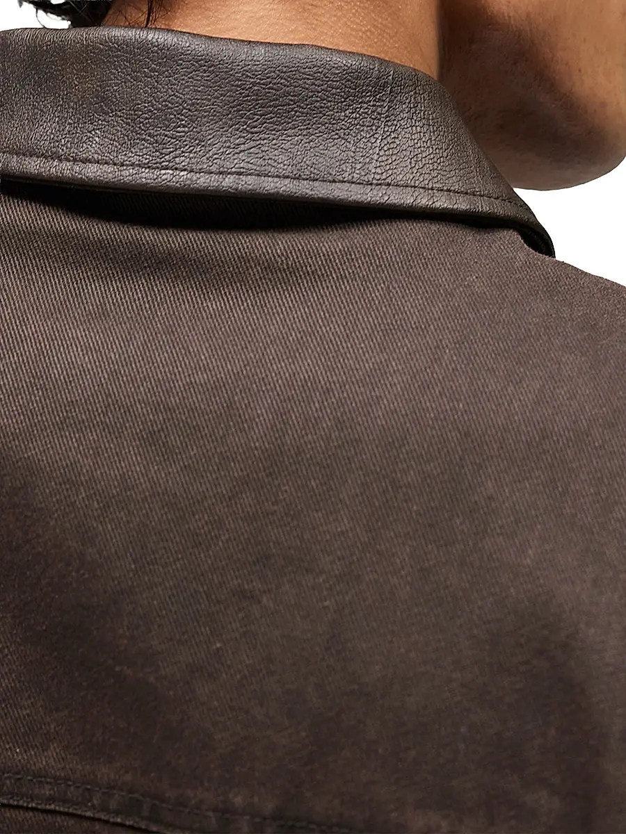Represent Men's Roscoe Canvas Workwear Bomber Jacket | Thumbnail 6