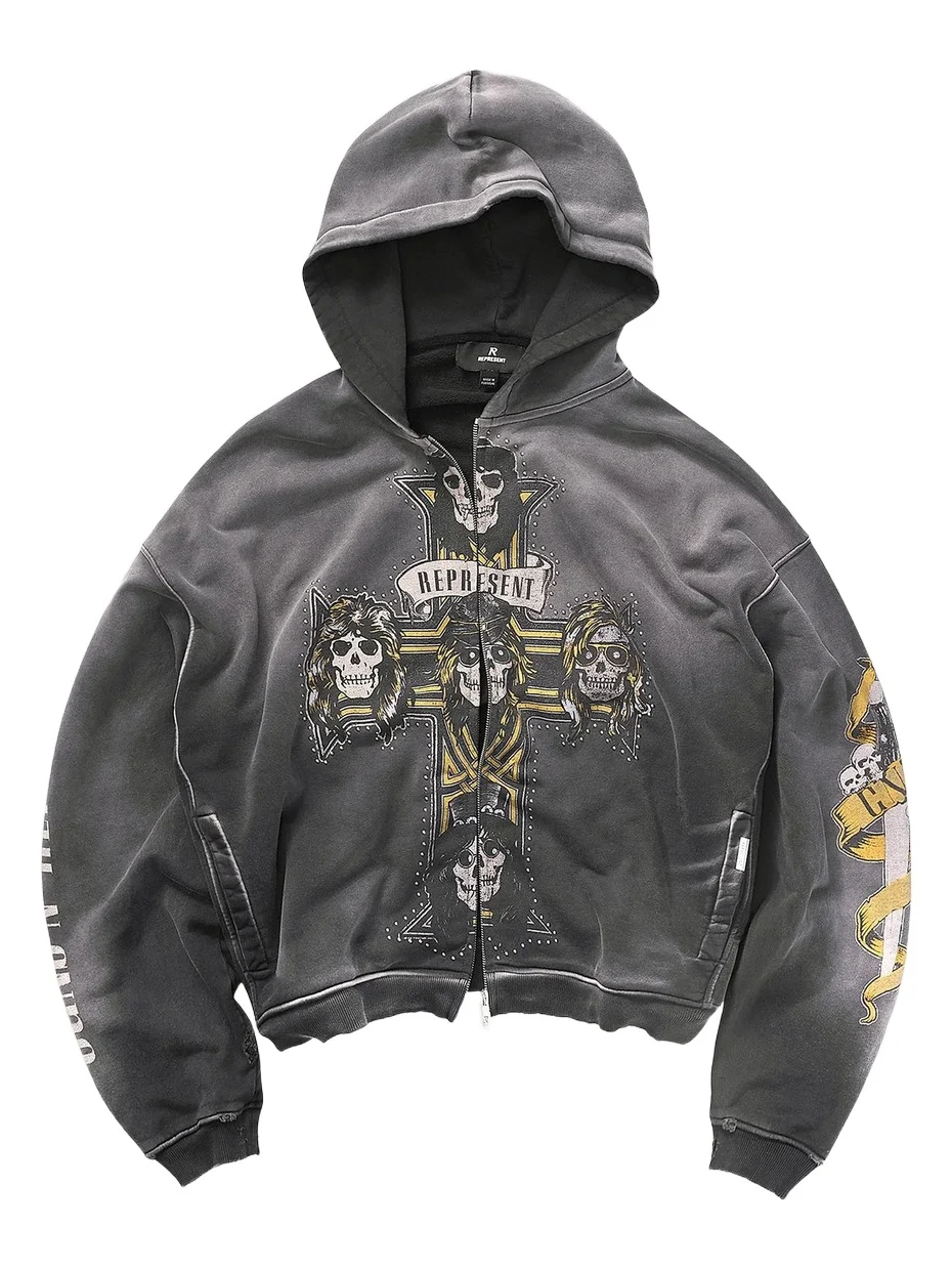 Men's Guns N' Roses Full-Zip Hoodie