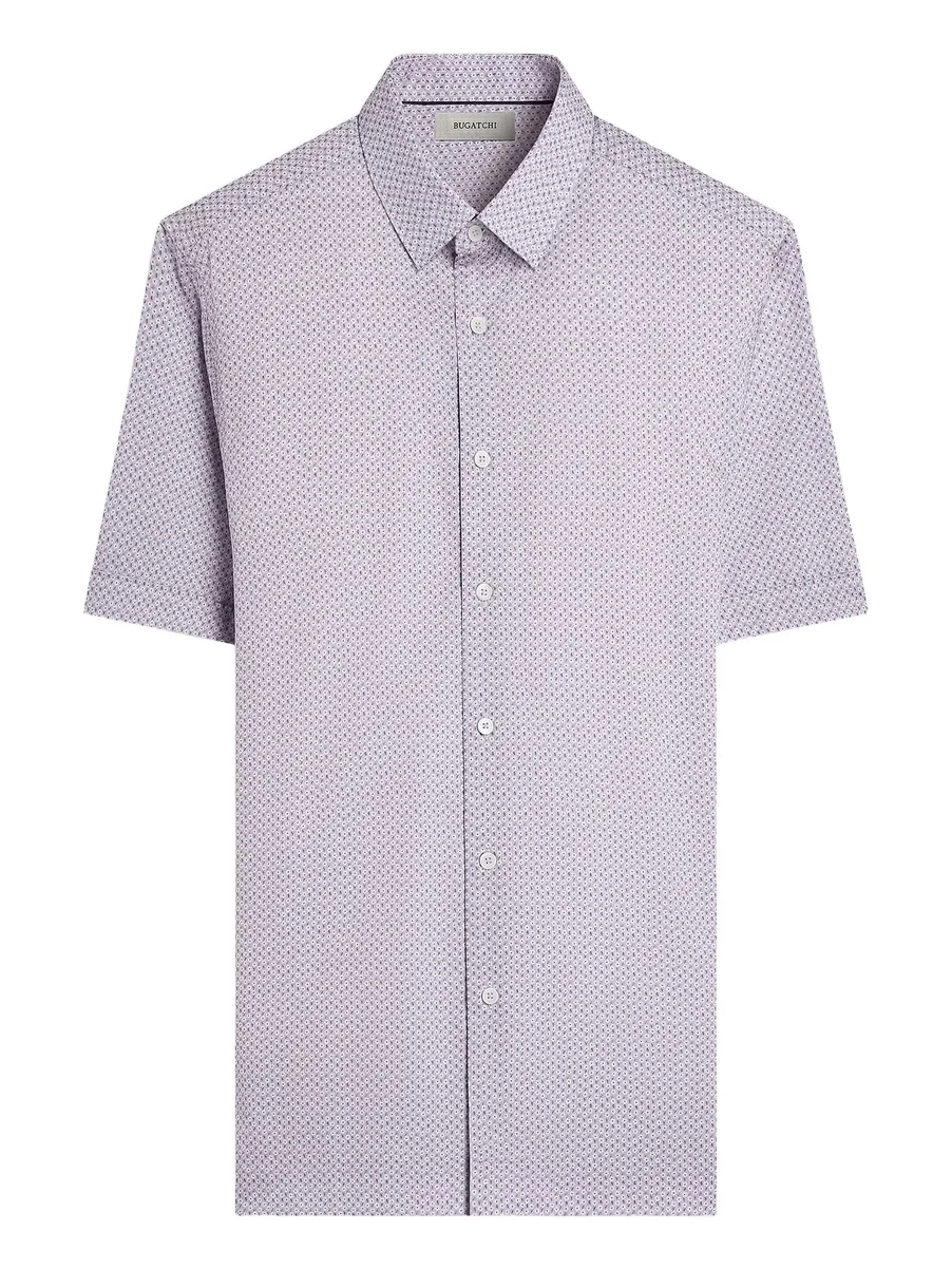 Bugatchi Men's Vero Micro-Dot Cotton Shirt