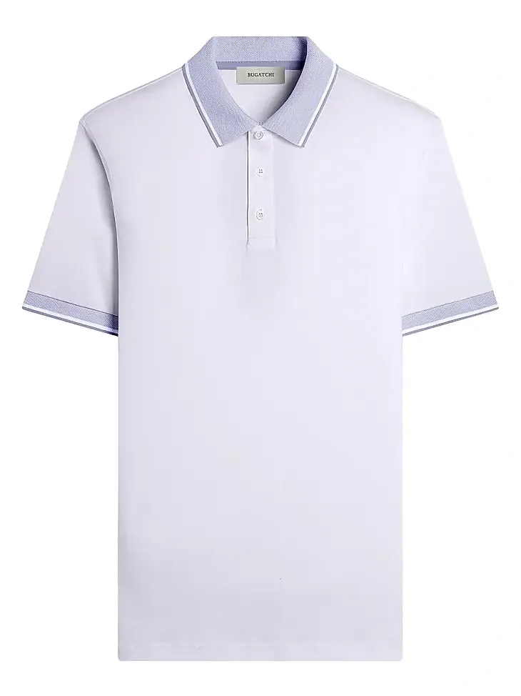 Men's Solid Cotton Polo Shirt Men's Solid Cotton Polo Shirt