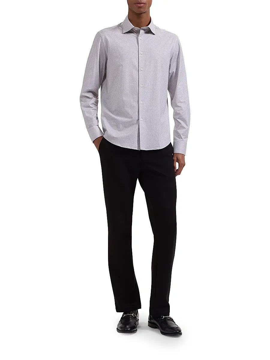 Bugatchi Men's James Ooohcotton Shirt | Thumbnail 2 Bugatchi Men's James Ooohcotton Shirt | Thumbnail 2
