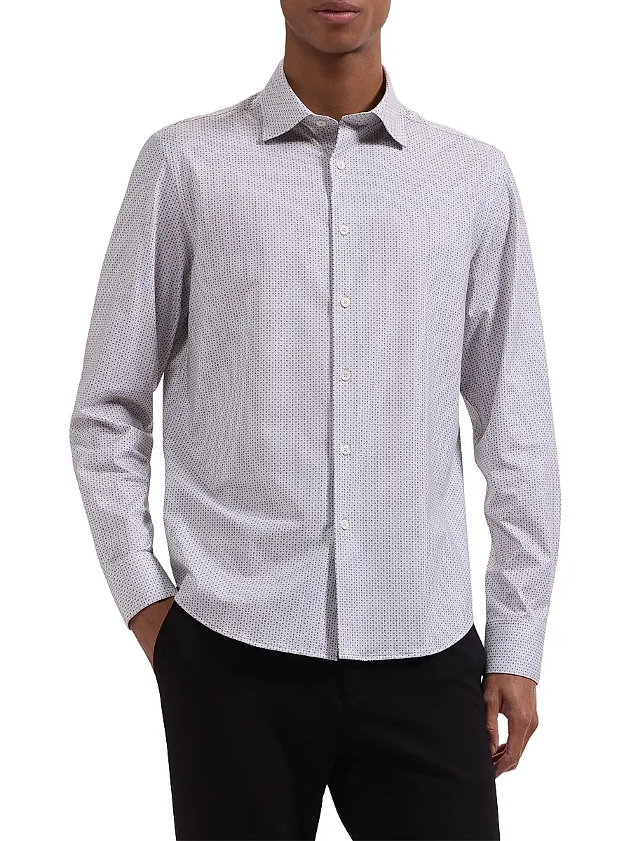 Bugatchi Men's James Ooohcotton Shirt | Thumbnail 3 Bugatchi Men's James Ooohcotton Shirt | Thumbnail 3