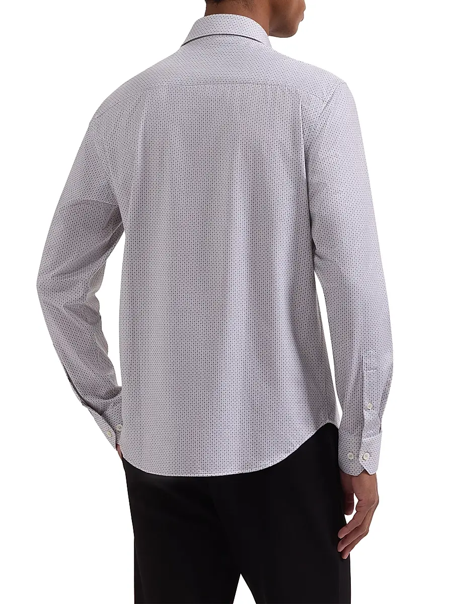 Bugatchi Men's James Ooohcotton Shirt | Thumbnail 4 Bugatchi Men's James Ooohcotton Shirt | Thumbnail 4