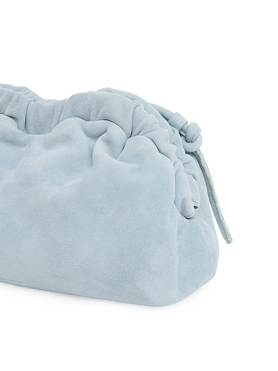 Mansur Gavriel Women's Mini Cloud Suede Convertible Clutch - Baby Blue | Thumbnail 4 Mansur Gavriel Women's Mini Cloud Suede Convertible Clutch - Baby Blue | Thumbnail 4