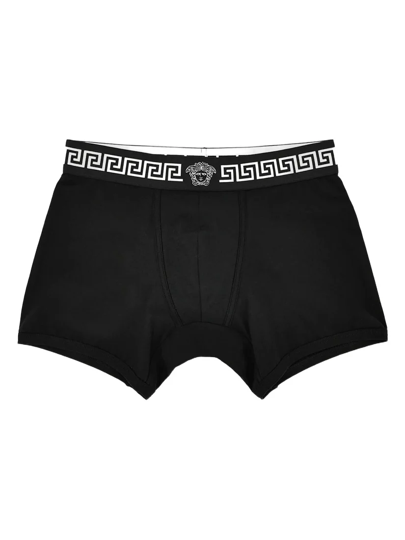 Men's Greca Medusa-Head Jersey Boxer Brief Men's Greca Medusa-Head Jersey Boxer Brief