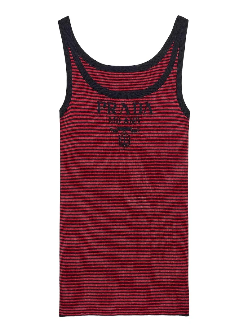 Prada Women's Silk Tank Top