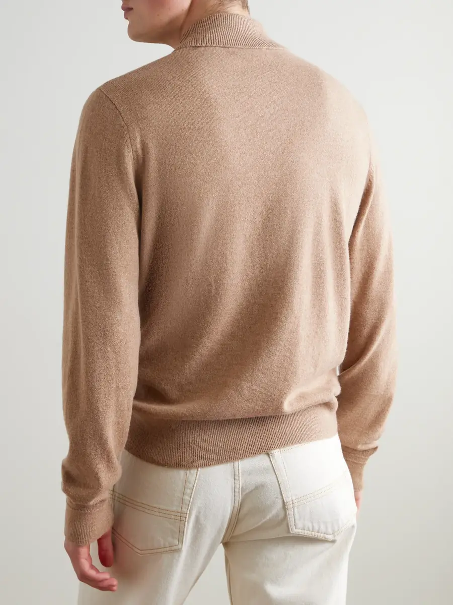 MR P. Cliff Cashmere Polo Shirt - Men | Thumbnail 4 MR P. Cliff Cashmere Polo Shirt - Men | Thumbnail 4