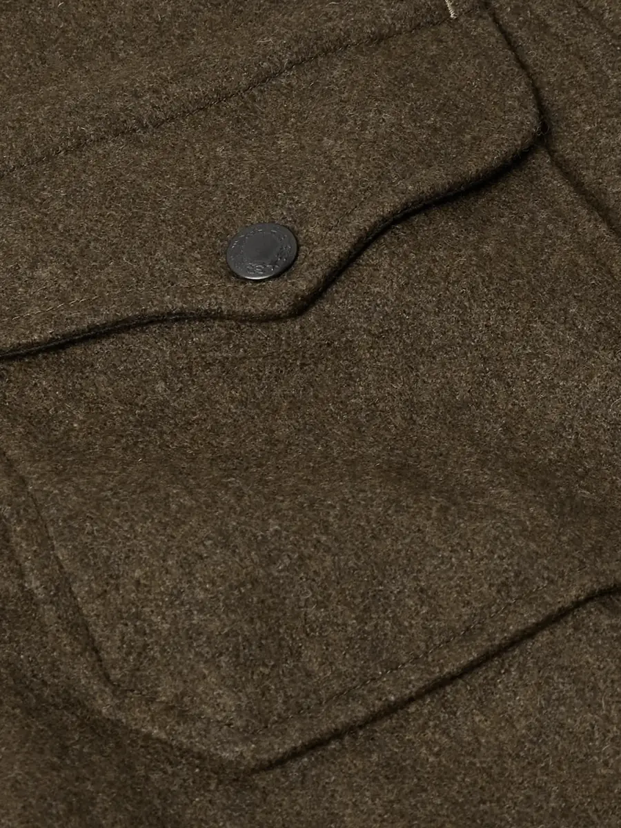 RRL Wool-Blend Felt Overshirt - Men | Thumbnail 6 RRL Wool-Blend Felt Overshirt - Men | Thumbnail 6