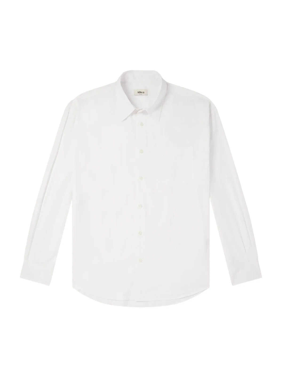 Cotton-Poplin Shirt - Men