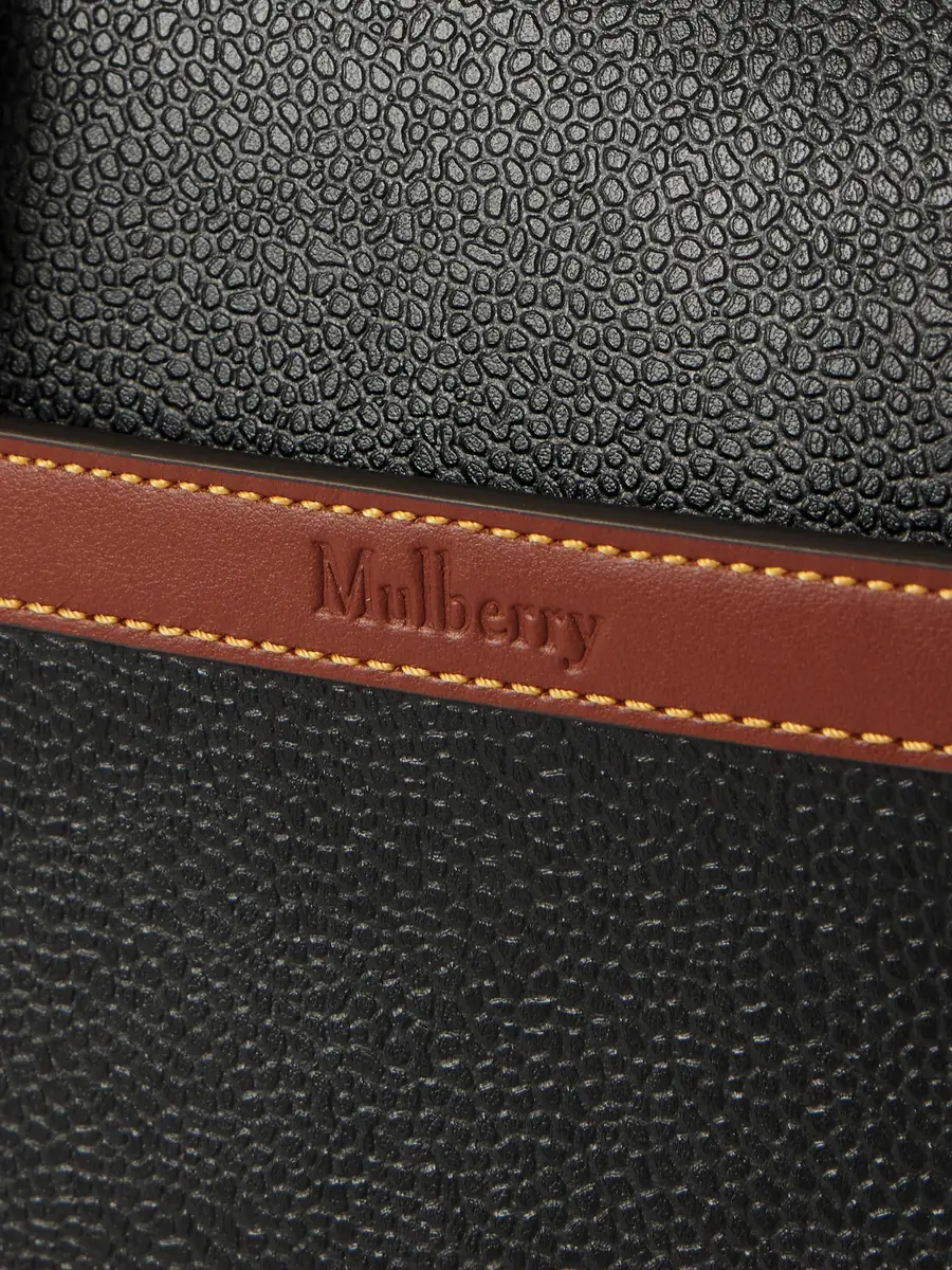 Mulberry Heritage Leather-Trimmed Scotchgrain Briefcase - Men | Thumbnail 5