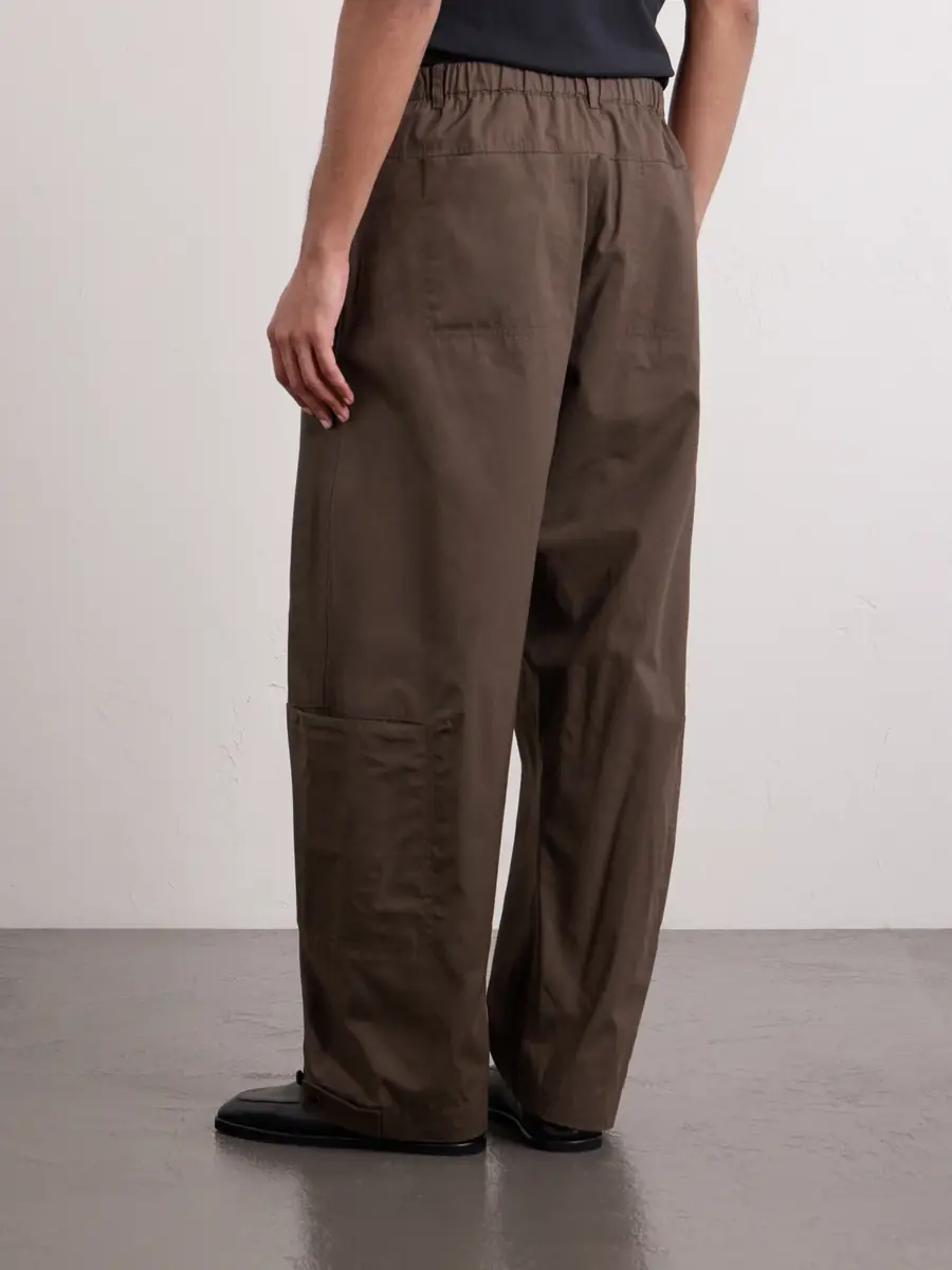 Amomento Cotton-Blend Wide-Leg Trousers - Men | Thumbnail 4 Amomento Cotton-Blend Wide-Leg Trousers - Men | Thumbnail 4