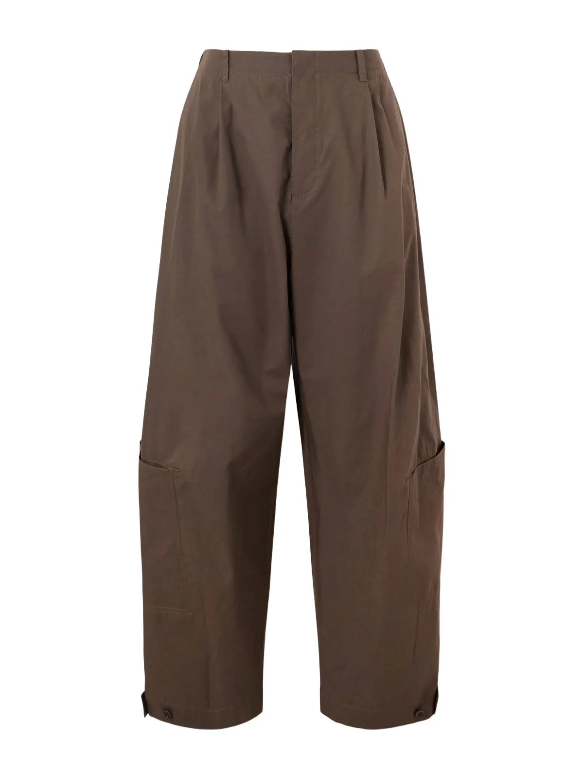 Cotton-Blend Wide-Leg Trousers - Men Cotton-Blend Wide-Leg Trousers - Men
