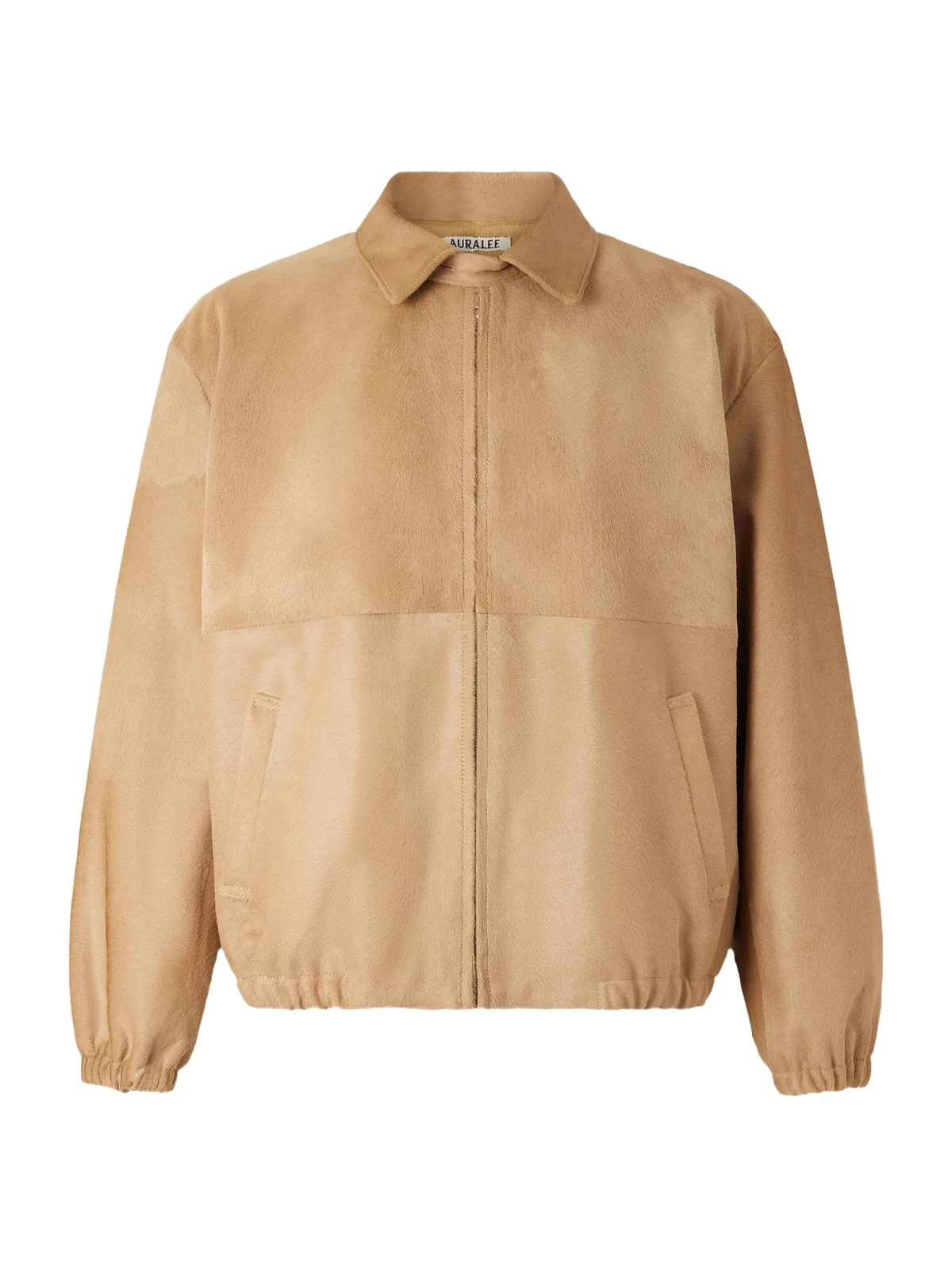 Panelled Calf Hair Blouson Jacket - Men Panelled Calf Hair Blouson Jacket - Men