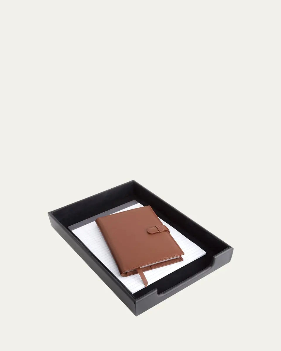 Royce New York Personalized Leather Letter Desk Tray | Thumbnail 4 Royce New York Personalized Leather Letter Desk Tray | Thumbnail 4