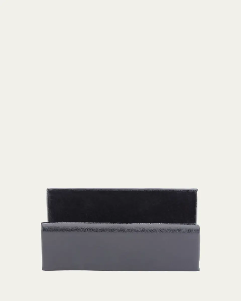 Royce New York Personalized Leather Business Card Display Holder | Thumbnail 3 Royce New York Personalized Leather Business Card Display Holder | Thumbnail 3