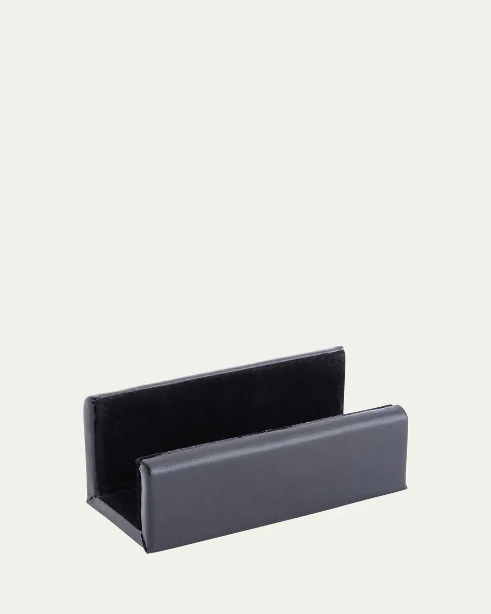 Royce New York Personalized Leather Business Card Display Holder | Thumbnail 4 Royce New York Personalized Leather Business Card Display Holder | Thumbnail 4