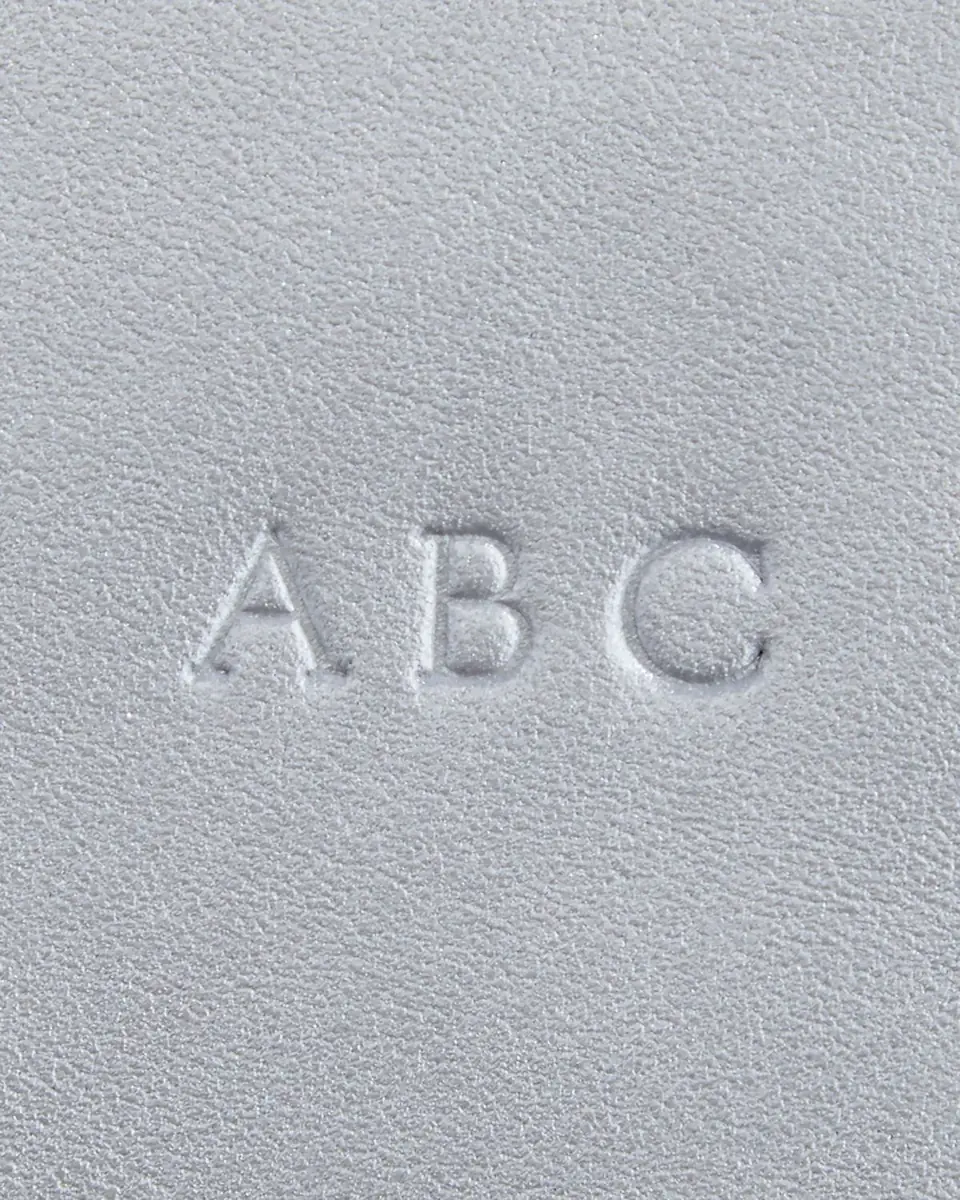 Royce New York Monogrammed Zippered Leather Credit Card Case, Personalized | Thumbnail 3