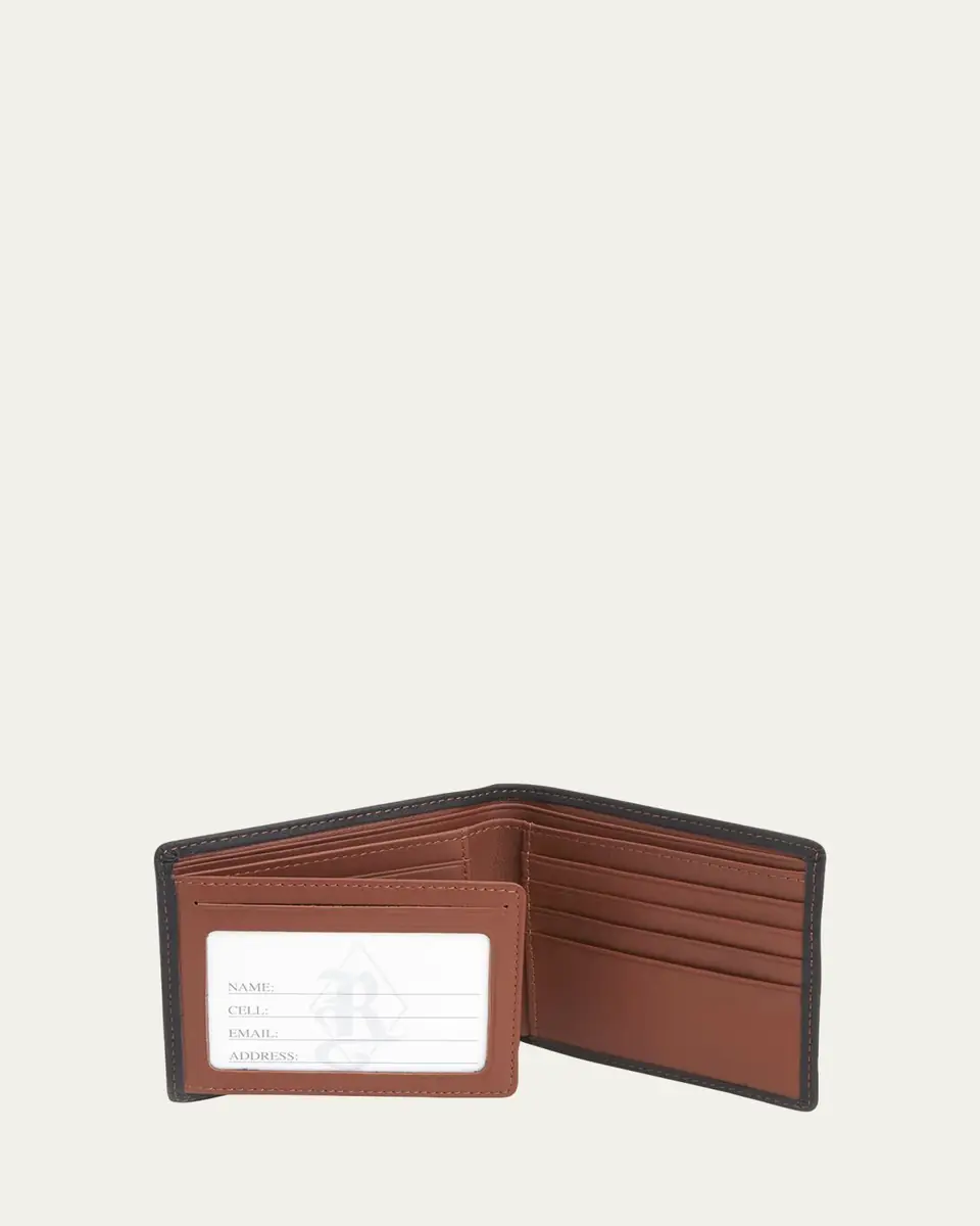 Royce New York Personalized Leather RFID-Blocking Trifold Wallet | Thumbnail 2 Royce New York Personalized Leather RFID-Blocking Trifold Wallet | Thumbnail 2