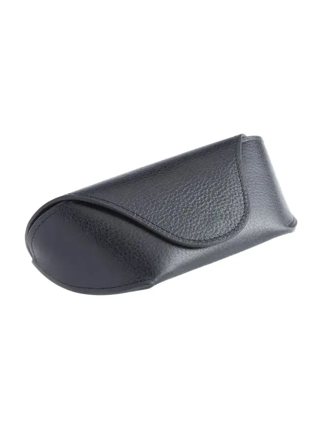Royce New York Monogrammed Leather Sunglasses Carrying Case, Personalized