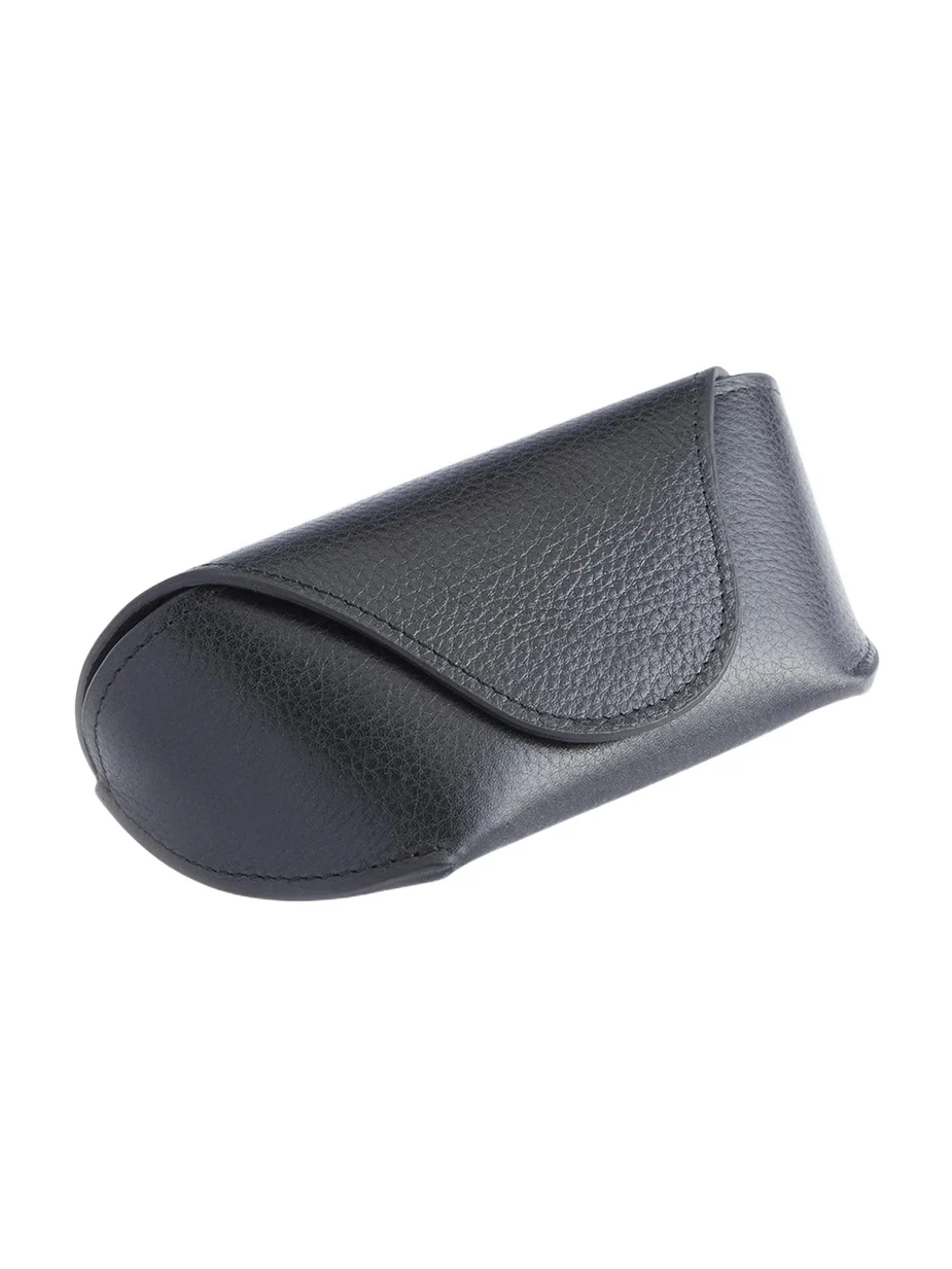 Royce New York Monogrammed Leather Sunglasses Carrying Case, Personalized