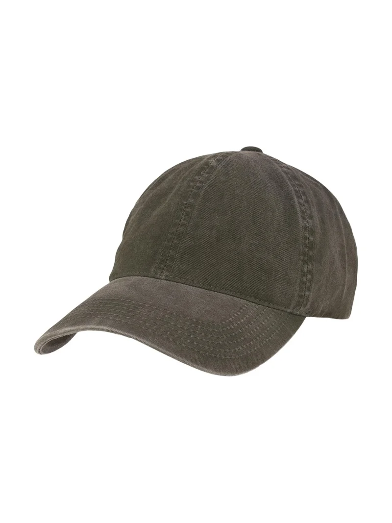 Men's Washed Cotton Six-Panel Baseball Cap Men's Washed Cotton Six-Panel Baseball Cap