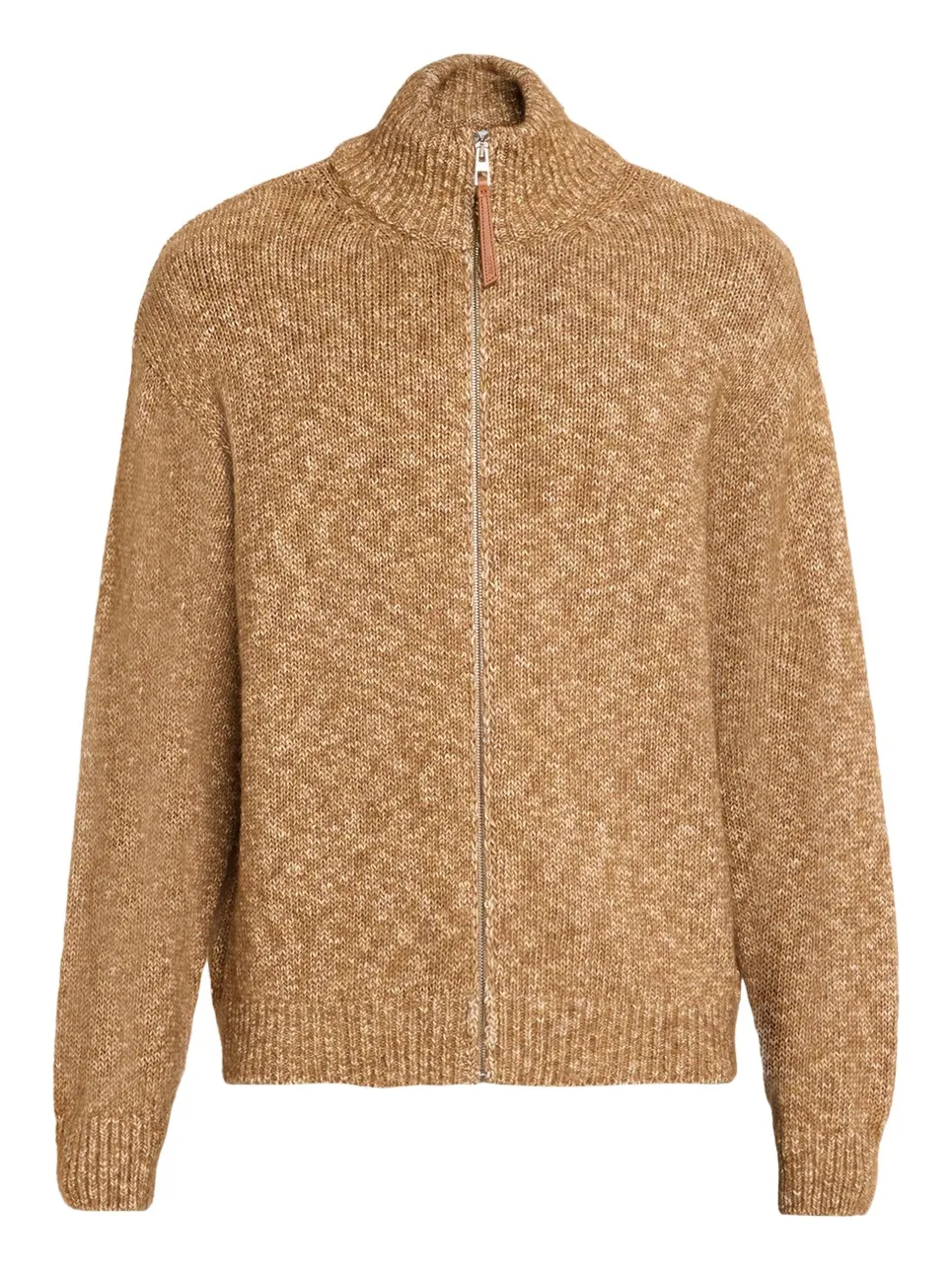 Loewe Men's Oversized Monogram Full-Zip Knit Cardigan