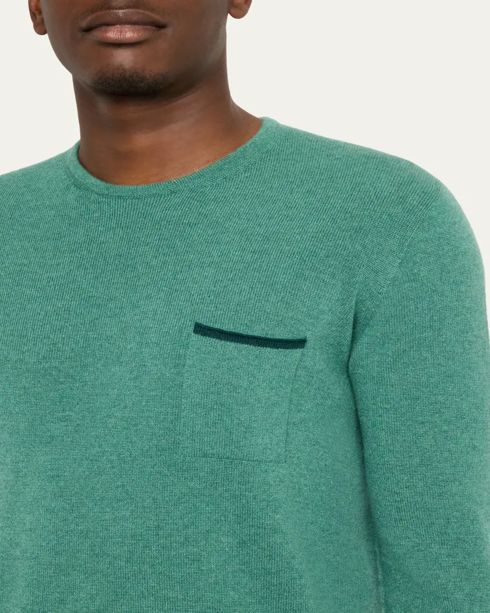 Sease Men's Shore 2.0 Cashmere Crewneck Sweater | Thumbnail 5 Sease Men's Shore 2.0 Cashmere Crewneck Sweater | Thumbnail 5