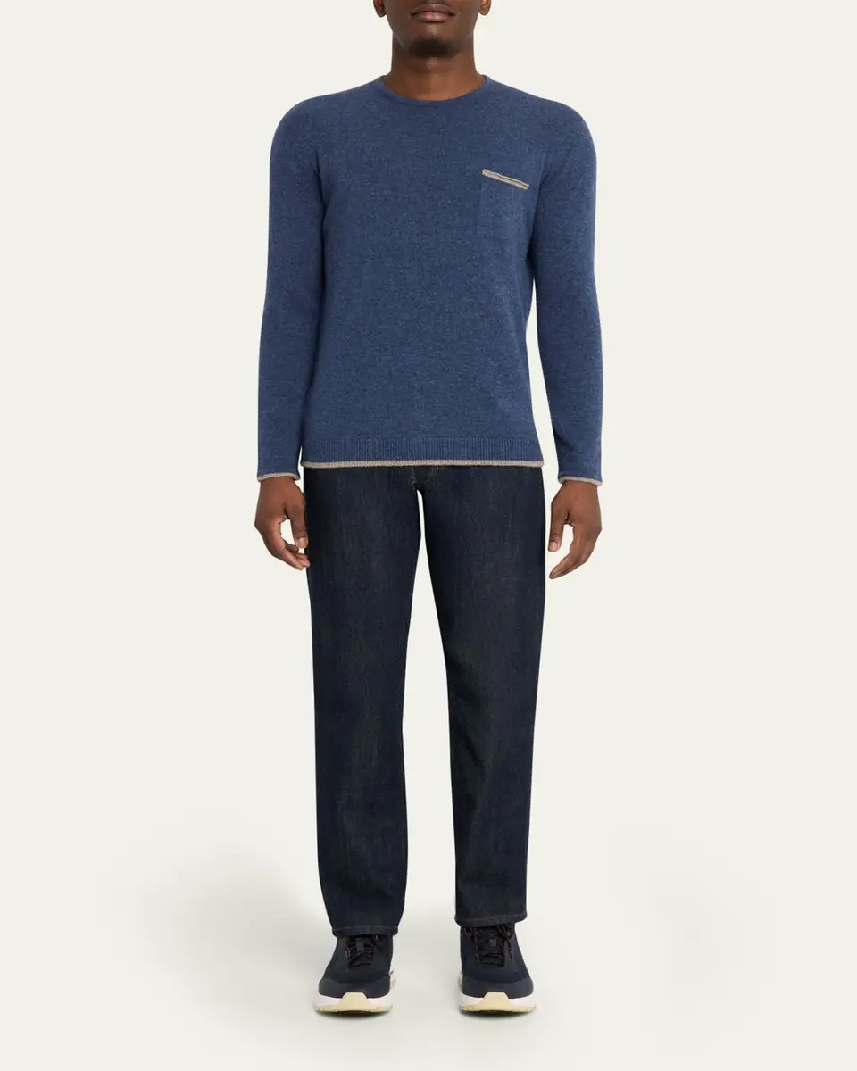 Sease Men's Shore 2.0 Cashmere Crewneck Sweater | Thumbnail 6 Sease Men's Shore 2.0 Cashmere Crewneck Sweater | Thumbnail 6