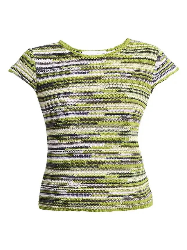 Veya Textured Knit Tee Veya Textured Knit Tee