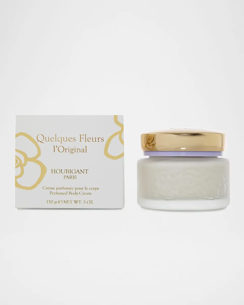 Houbigant Paris Quelques Fleurs L 'Original Body Creme, 5 oz. | Thumbnail 4